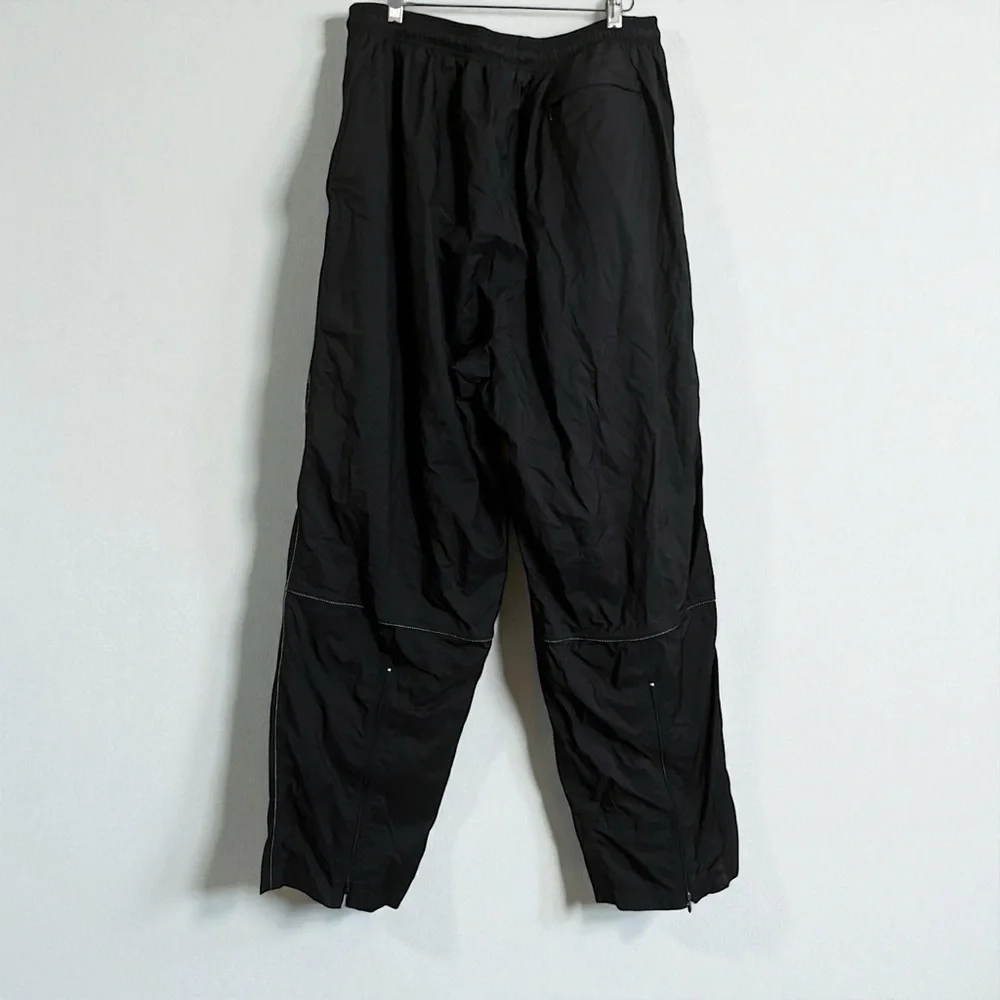 Vintage Adidas Y2K Baggy Windbreaker Basketball Track Back Zip Sweat Pants 2XL